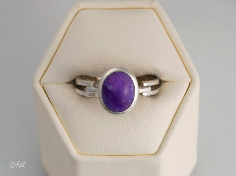 Bague avec sugilite